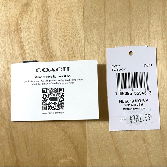 Coach Nolita 19 With Signature Rivets + Bonus Strap Extender - Picture 11 of 14